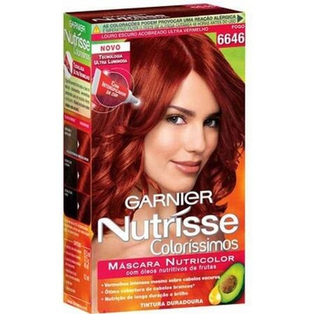 imagem do produto Tinta Nutrisse 6646 Louro Escuro Acobreado Ultra Vermmelho