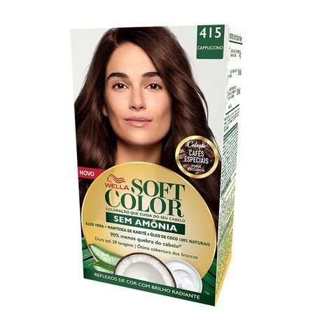 imagem do produto Tinta Soft Color 415 Color Cappucc