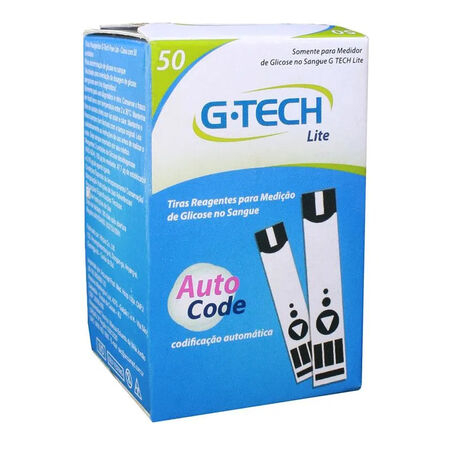 imagem do produto Tiras G-tech Lite Auto Code 50un