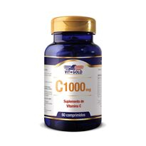 imagem de Vitamina C 1000mg 60 Comprimidos Vita Gold