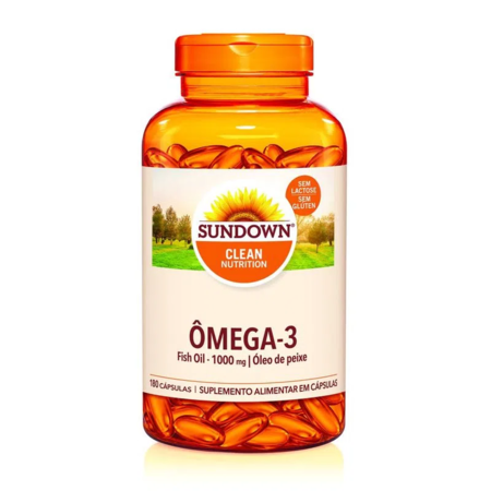 imagem do produto Vitamina Sundown Fish Oil 1000mg 180 Capsulas