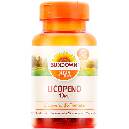 imagem do produto Vitamina Sundown Lycopene 10mg 60 Comprimidos
