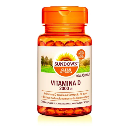 imagem do produto Vitamina Sundown Vitamina D 2000iu C/200 Cps