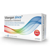 imagem de Vitergan Zinco Marjan 30 Comprimidos Revestidos