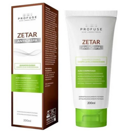 imagem do produto Zetar Shampoo Anticaspa Profuse 200ml