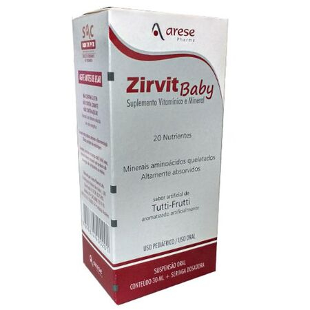 imagem do produto Zirvit Baby 30ml